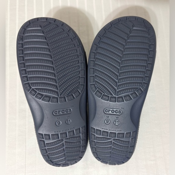 CROCS Classic Slide Sandals Meta Scape City Graphic Print Size 9 Men / 11 Women - Picture 10 of 15